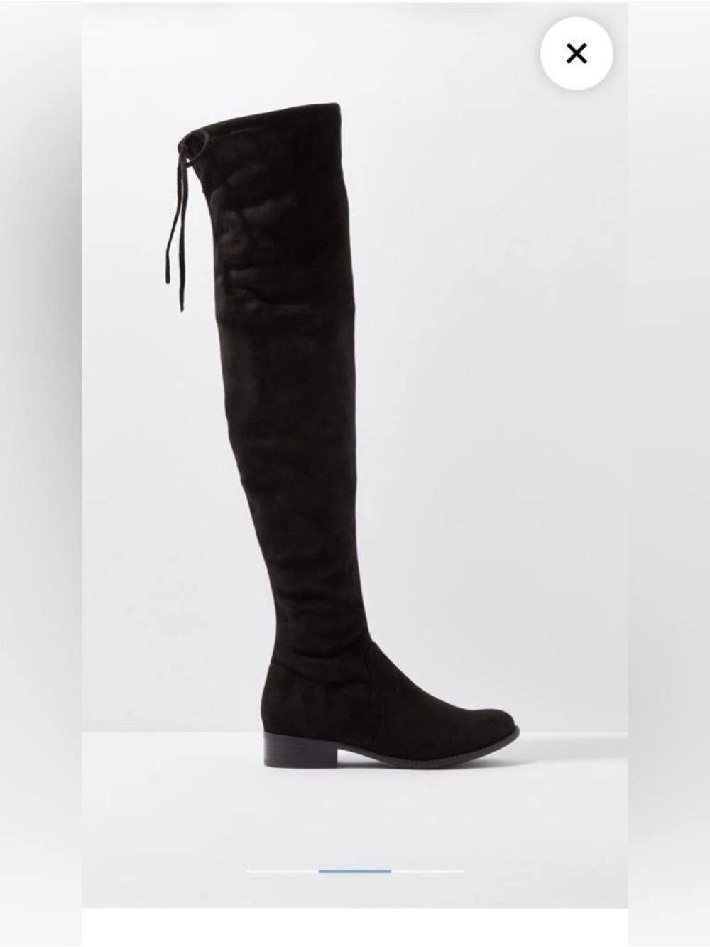 AEO NWT’s Over-the-Knee Black Faux Suede Boots - Women's